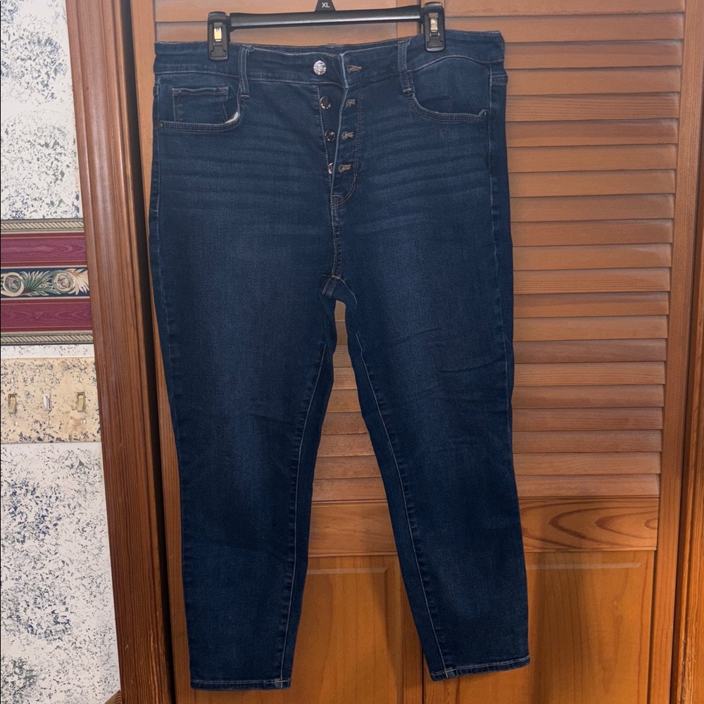 Nine West Women’s Skinny Ankle Jeans Size 16